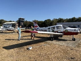 Customer Photo of Flying Lessons at Blackbushe Airport Surrey